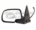 DOOR MIRROR LH POWER HTD W/MANUAL FOLDING W/PUDDLE LAMP TEXTURED — photo 1