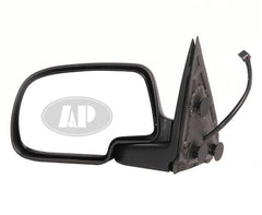DOOR MIRROR LH POWER HTD W/MANUAL FOLDING W/PUDDLE LAMP TEXTURED
