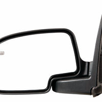 DOOR MIRROR LH POWER HTD W/MANUAL FOLDING W/PUDDLE LAMP TEXTURED W/SMOOTH CAP W/OFF ROAD