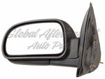 DOOR MIRROR LH MANUAL FOLDING BLACK — photo 1
