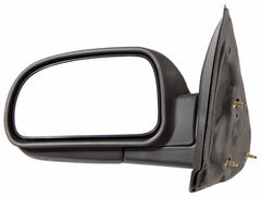 DOOR MIRROR LH MANUAL FOLDING BLACK