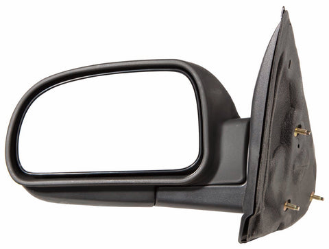 DOOR MIRROR LH MANUAL FOLDING BLACK