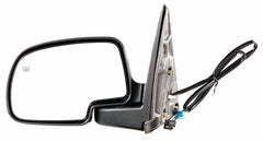 DOOR MIRROR LH POWER HTD TEXTURED