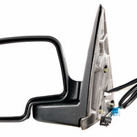 DOOR MIRROR LH POWER HTD TEXTURED