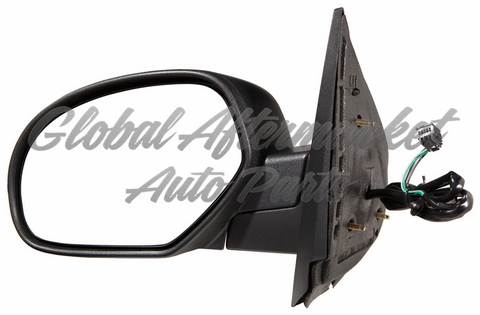 DOOR MIRROR LH POWER HTD TEXTURED