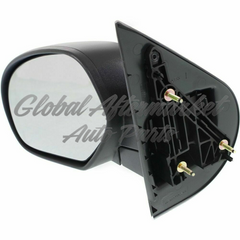 DOOR MIRROR LH MANUAL FOLDING TEXTURED BLACK