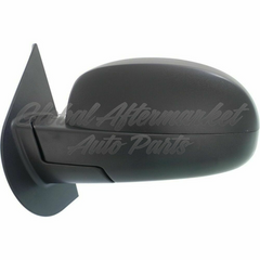 DOOR MIRROR LH MANUAL FOLDING TEXTURED BLACK