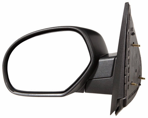 DOOR MIRROR LH MANUAL FOLDING TEXTURED BLACK
