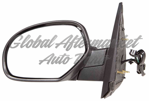 DOOR MIRROR LH POWER HTD PTM W/O OFFROAD W/O COURTESY W/O SIGNAL