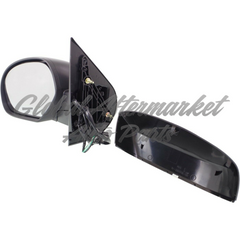 DOOR MIRROR LH POWER HTD PTM W/O OFFROAD W/O COURTESY W/O SIGNAL