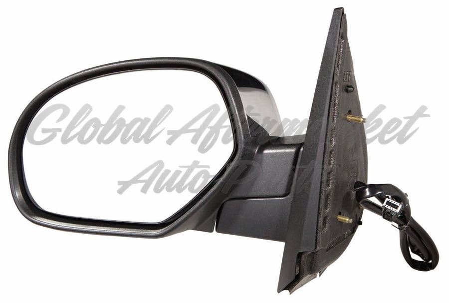 DOOR MIRROR LH POWER HTD W/OFFROAD W/O COURTESY W/O SIGNAL CHROME CAP
