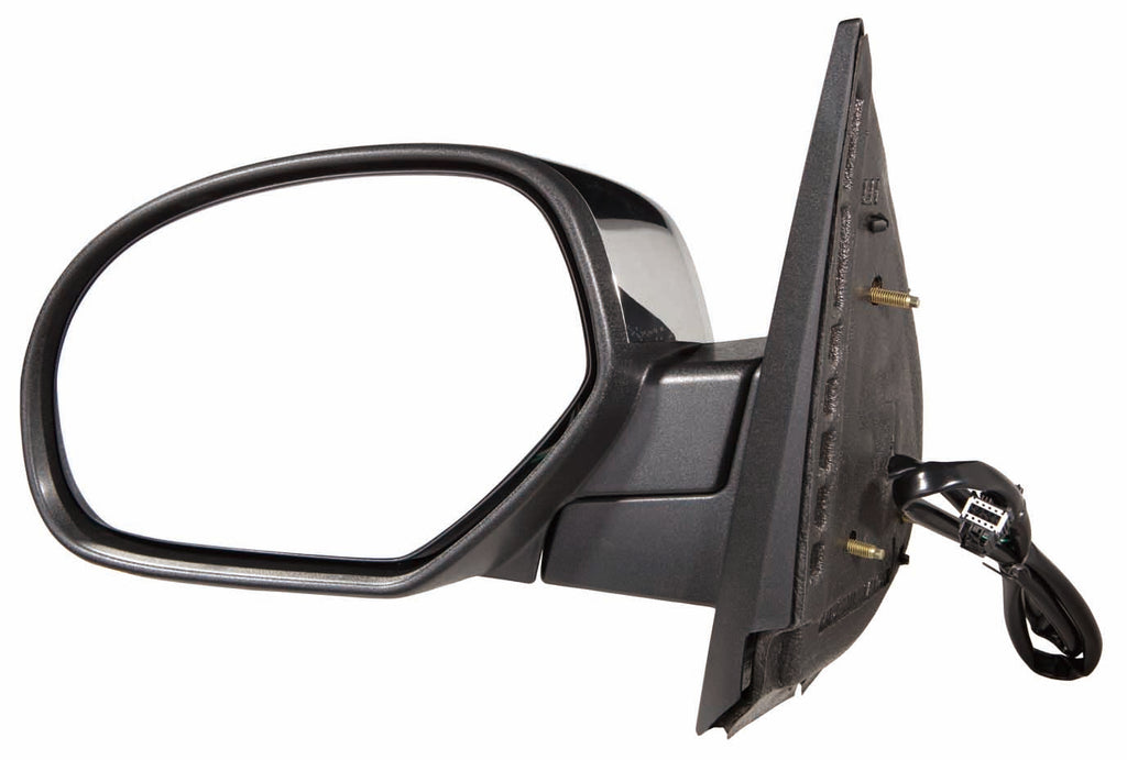 DOOR MIRROR LH POWER HTD W/OFFROAD W/O COURTESY W/O SIGNAL CHROME CAP