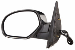 DOOR MIRROR LH POWER HTD W/OFFROAD W/O COURTESY W/O SIGNAL CHROME CAP