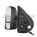 DOOR MIRROR LH POWER HTD TEXTURED TRAILER TOW TYPE TELESCOPIC W/SIGNAL MANUAL FOLDING — photo 3