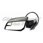 DOOR MIRROR LH POWER HTD W/SIGNAL W/SPOTTER MIRROR MANUAL FOLDING PTM — photo 2