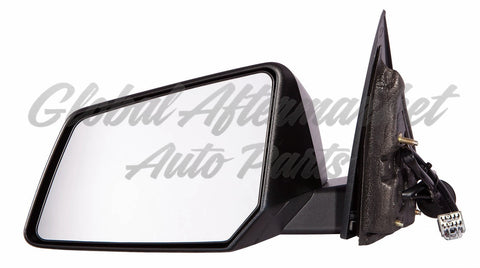 DOOR MIRROR LH POWER TEXTURED BLACK