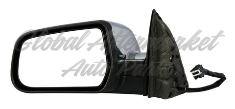 DOOR MIRROR LH POWER HTD CHROME