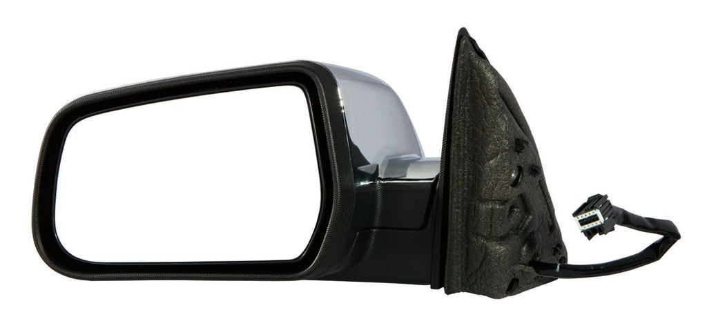 DOOR MIRROR LH POWER HTD CHROME