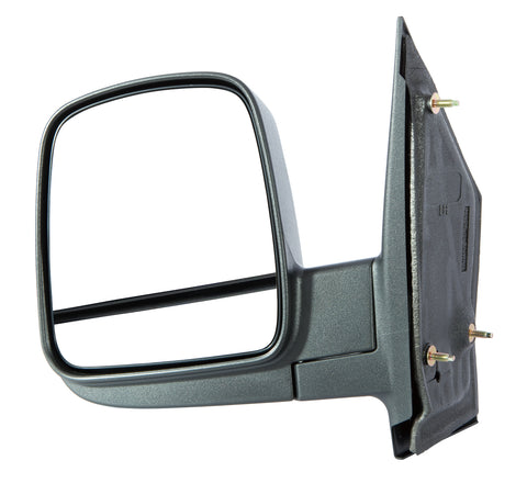 DOOR MIRROR LH MANUAL BLACK TEXTURED DUAL GLASS