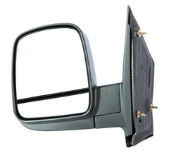 DOOR MIRROR LH MANUAL BLACK TEXTURED DUAL GLASS