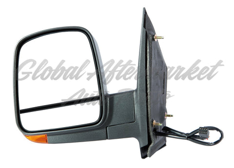 DOOR MIRROR LH POWER HTD W/SIGNAL MANUAL FOLDING TEXTURED DUAL GLASS