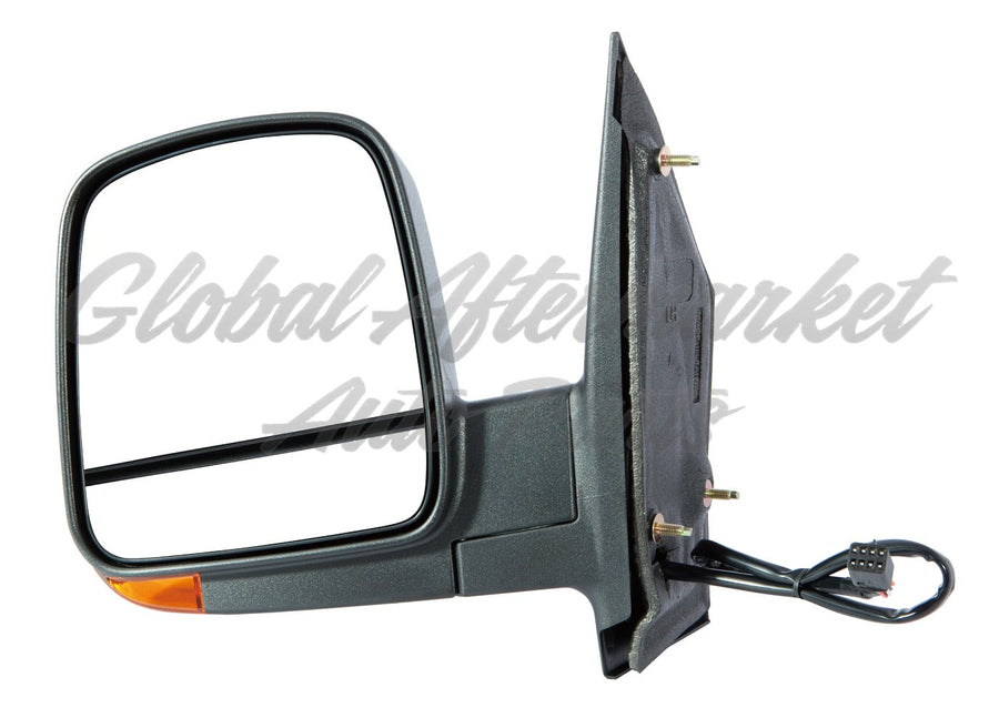 DOOR MIRROR LH POWER HTD W/SIGNAL MANUAL FOLDING TEXTURED DUAL GLASS