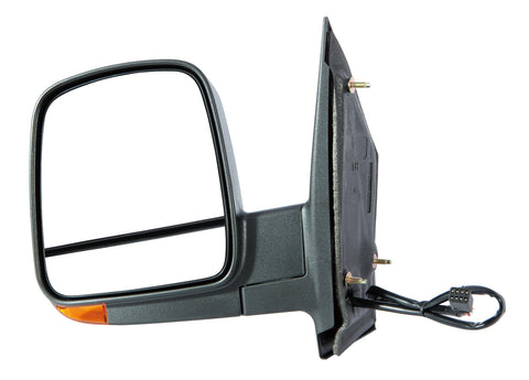 DOOR MIRROR LH POWER HTD W/SIGNAL MANUAL FOLDING TEXTURED DUAL GLASS