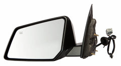 DOOR MIRROR LH POWER HTD 2ND DESIGN TEXTURED