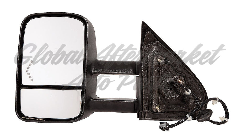 DOOR MIRROR LH POWER MANUAL FOLD/DUAL LENS/HTD W/SIGNAL TRAILER TOW TYPE