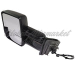 DOOR MIRROR LH POWER HTD TOW TYPE W/SIDE MARKER/IN-GLASS TURN SIGNAL/CARGO SPOTLIGHT — photo 4