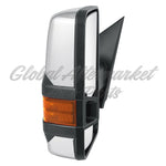 DOOR MIRROR LH POWER HTD TOW TYPE W/SIDE MARKER/IN-GLASS TURN SIGNAL/CARGO SPOTLIGHT — photo 4