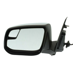 DOOR MIRROR LH POWER STD TYPE W/CHROME CAP/SPOTTER MIRROR 6-HOLE 5-PIN PLUG FROM 12/17 PRODUCTION