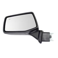 DOOR MIRROR LH POWER CHROME HTD W/BLIND SPOT/SIGNAL/ MANUAL FOLDING