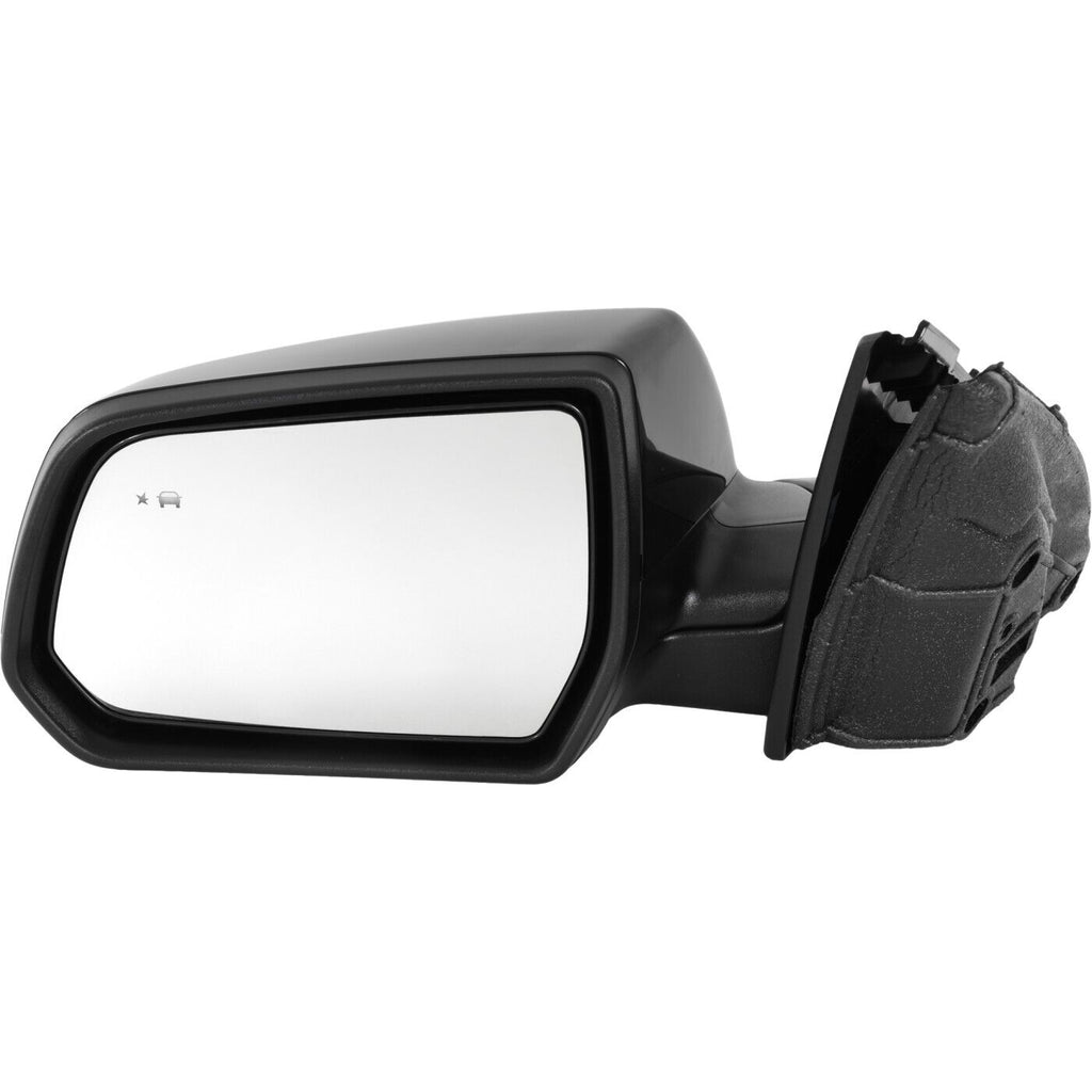 DOOR MIRROR LH POWER PTM HTD W/BLIND SPOT