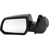 DOOR MIRROR LH POWER PTM HTD W/BLIND SPOT