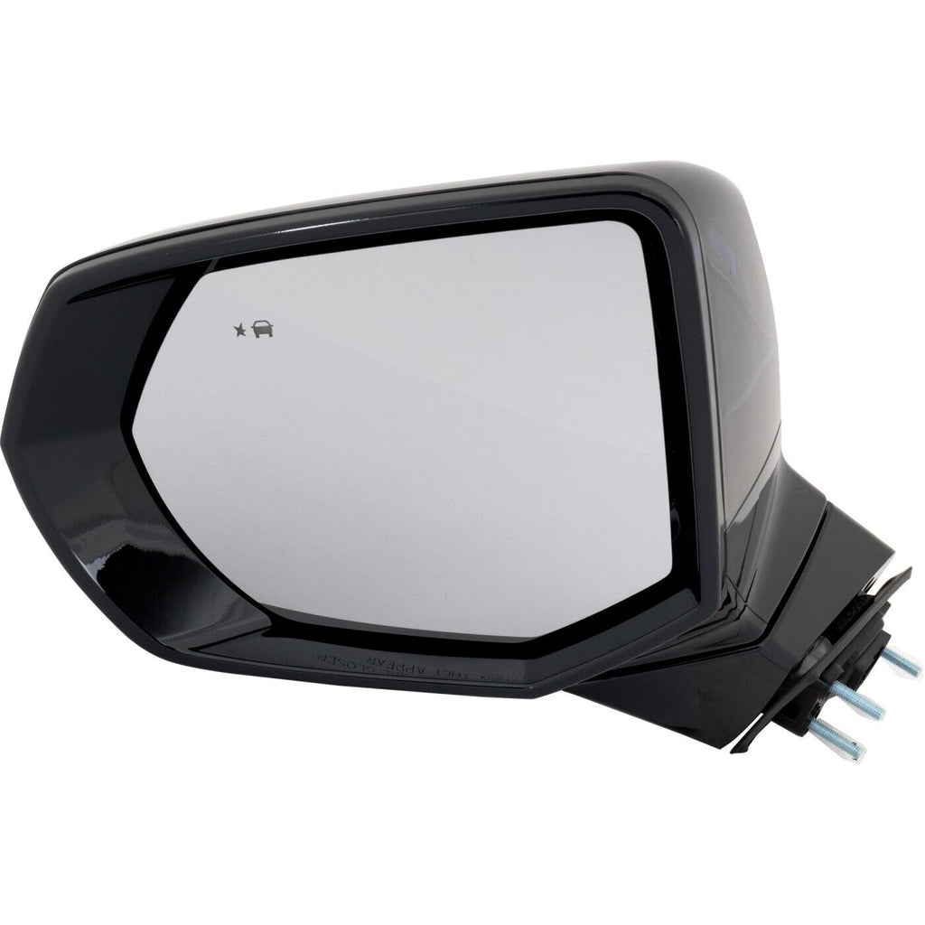 DOOR MIRROR LH POWER PTM HTD W/BLIND SPOT