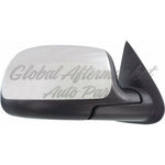 DOOR MIRROR RH MANUAL CHROME — photo 2
