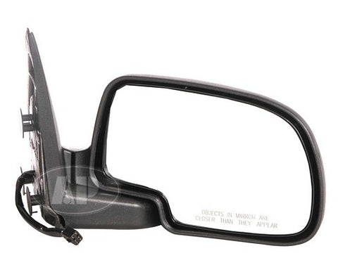 DOOR MIRROR RH POWER HTD W/MANUAL FOLDING W/PUDDLE LAMP TEXTURED