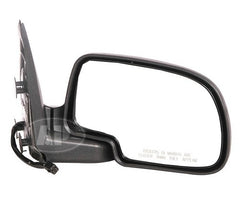 DOOR MIRROR RH POWER HTD W/MANUAL FOLDING W/PUDDLE LAMP TEXTURED