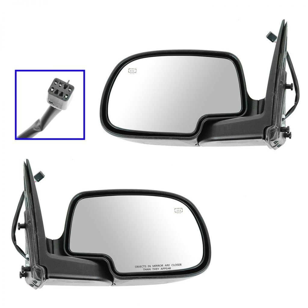 DOOR MIRROR RH POWER HTD MANUAL FOLD W/O PUD PTM