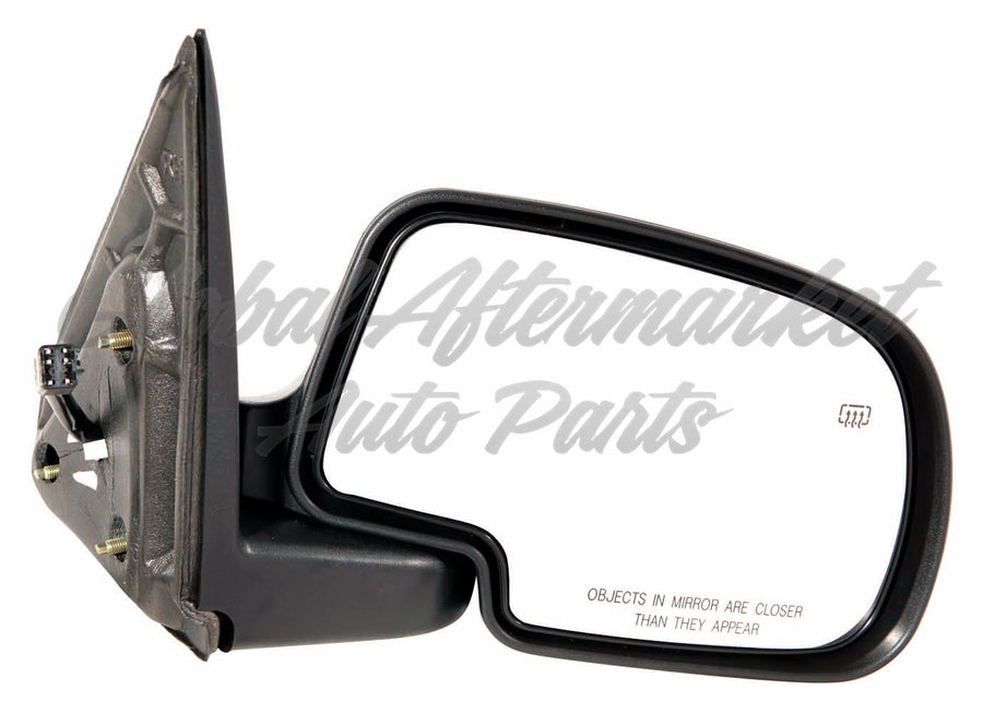 DOOR MIRROR RH POWER HTD W/MANUAL FOLDING W/PUDDLE LAMP TEXTURED W/SMOOTH CAP W/OFF ROAD