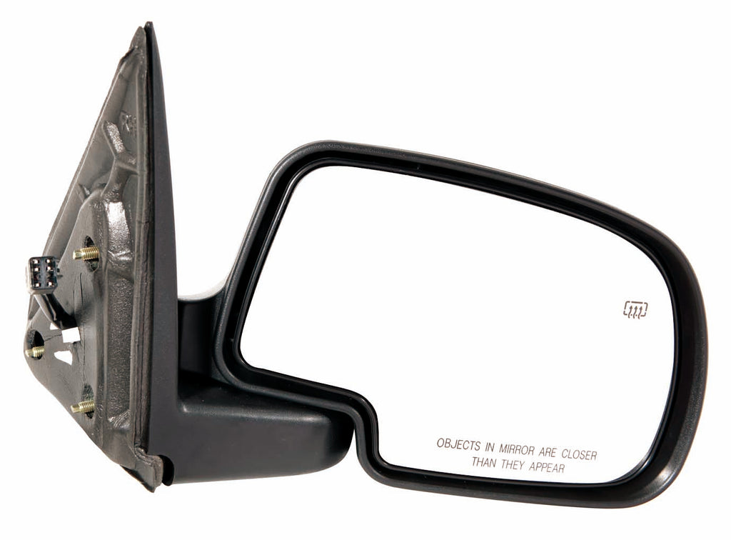 DOOR MIRROR RH POWER HTD W/MANUAL FOLDING W/PUDDLE LAMP TEXTURED W/SMOOTH CAP W/OFF ROAD