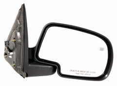 DOOR MIRROR RH POWER HTD W/MANUAL FOLDING W/PUDDLE LAMP TEXTURED W/SMOOTH CAP W/OFF ROAD