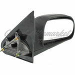 DOOR MIRROR RH MANUAL W/FOLDING BLACK — photo 2