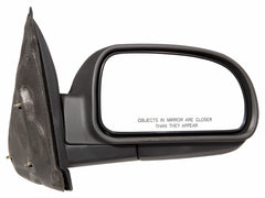 DOOR MIRROR RH MANUAL W/FOLDING BLACK