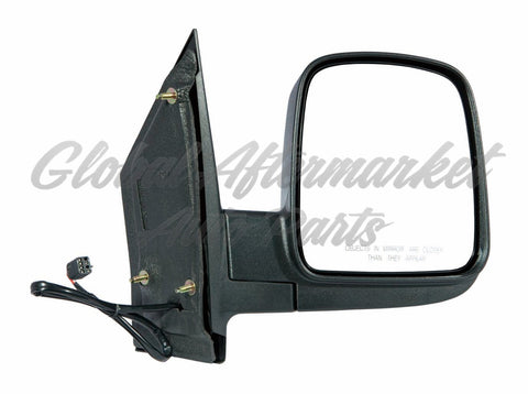 DOOR MIRROR RH POWER HTD W/O SIGNAL TEXTURED