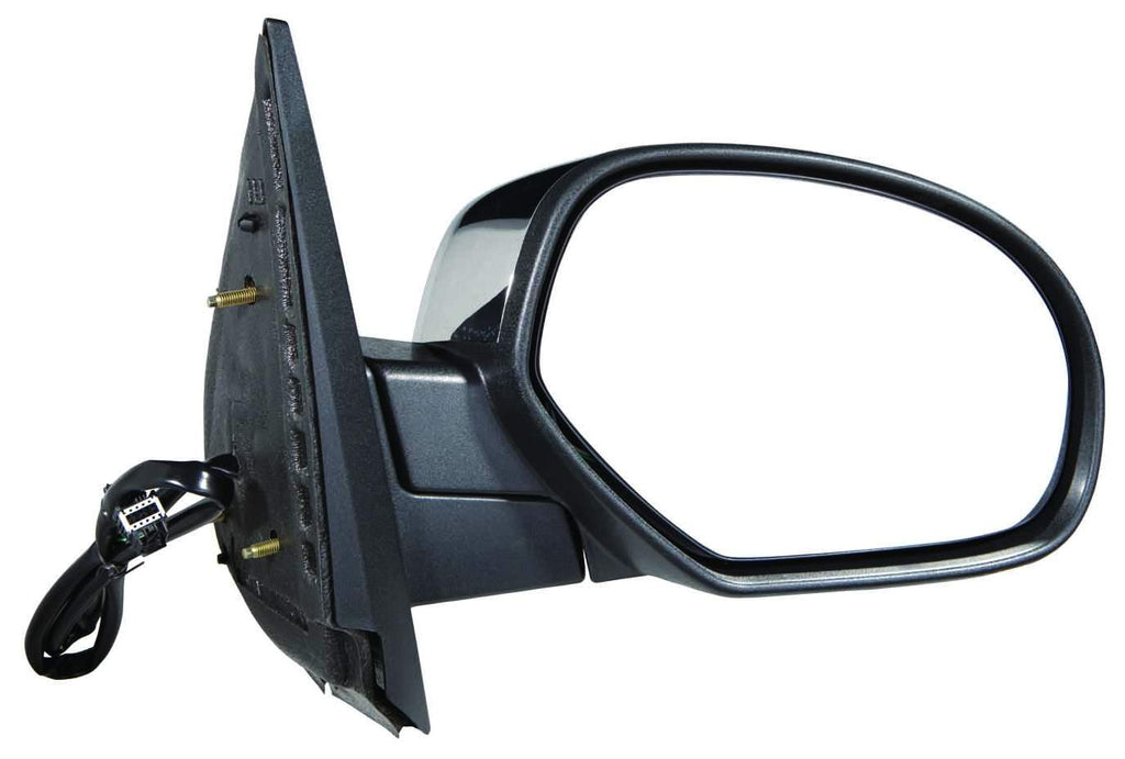 DOOR MIRROR RH POWER HTD W/OFFROAD W/O COURTESY W/O SIGNAL CHROME CAP