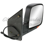 DOOR MIRROR RH POWER HTD W/SIGNAL MANUAL FOLDING — photo 2