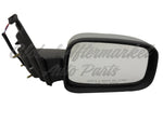DOOR MIRROR RH POWER SATIN CHROME — photo 1