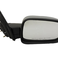 DOOR MIRROR RH POWER SATIN CHROME